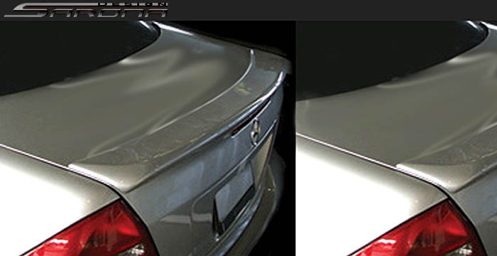 Custom 01-03 C Class Wing # 91-12  Sedan Trunk Wing (2001 - 2007) - $279.00 (Manufacturer Sarona, Part #MB-004-TW)